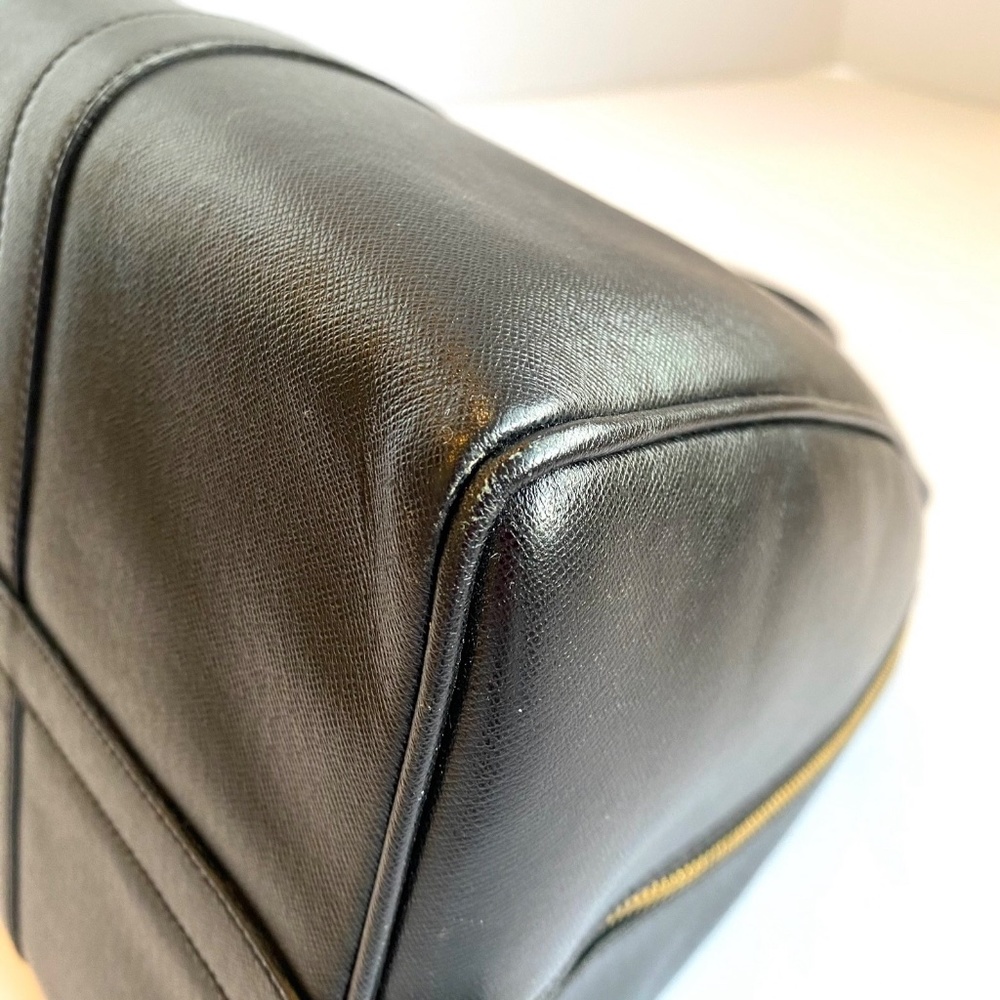 *RARE* Vintage Christian Dior Bag Traveller Travel Speedy Boston Black - Picture 12 of 13